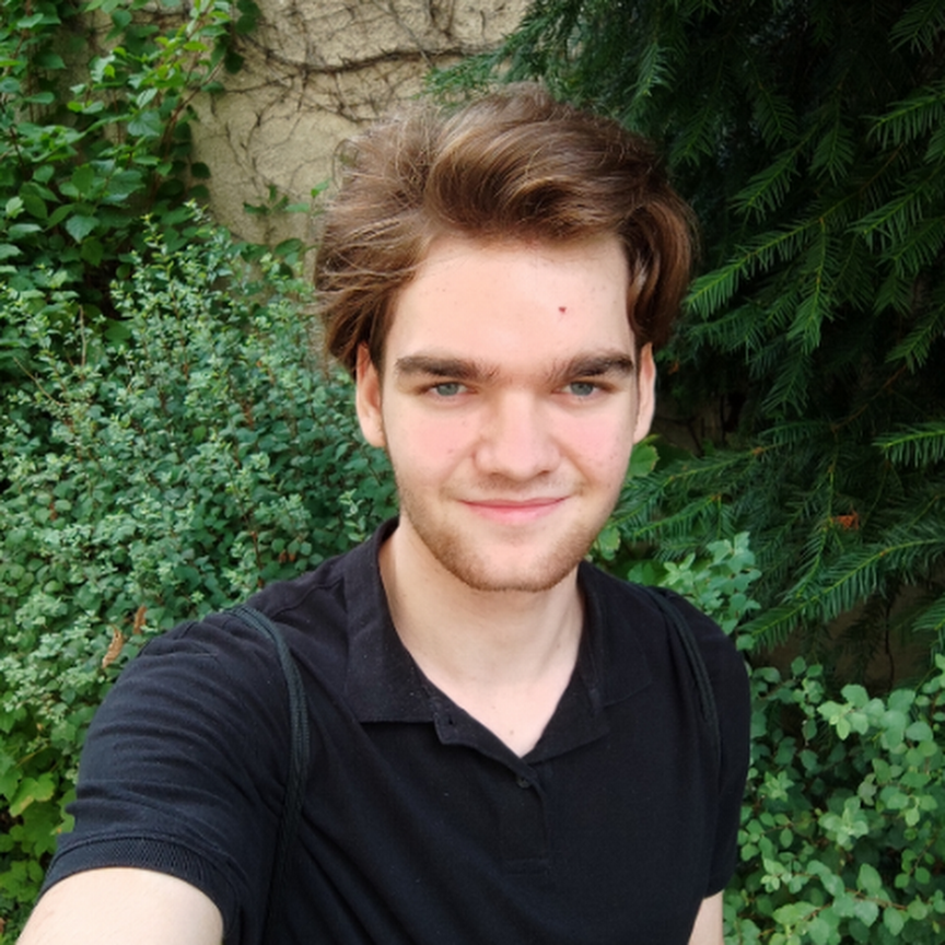 Ein Selfie von Aleksander Stern in Indien.
