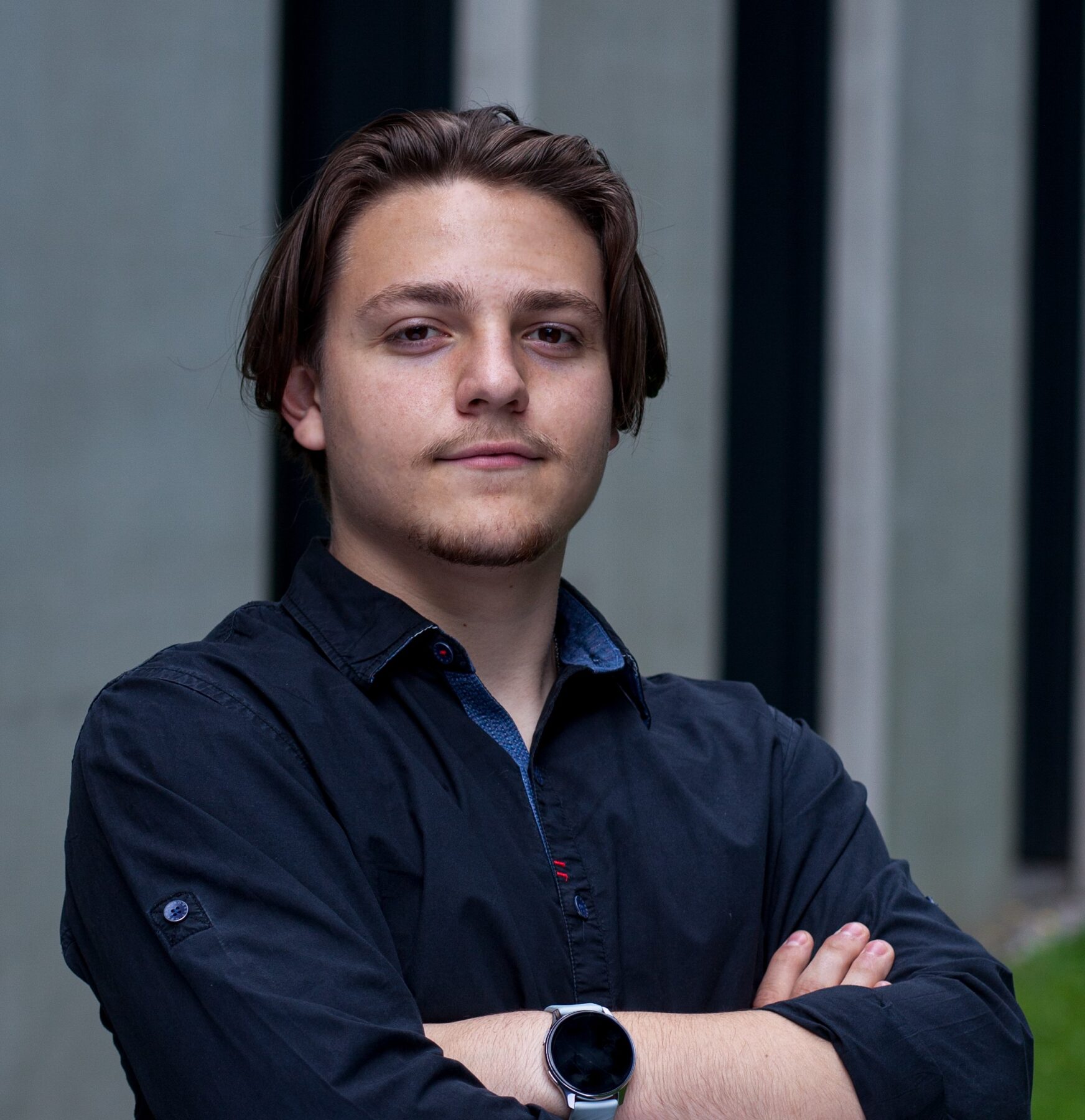Ein Portraitfoto von Aloys Trinker