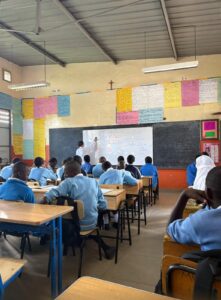 Kalssenzimmer St. Bakitha Primary School