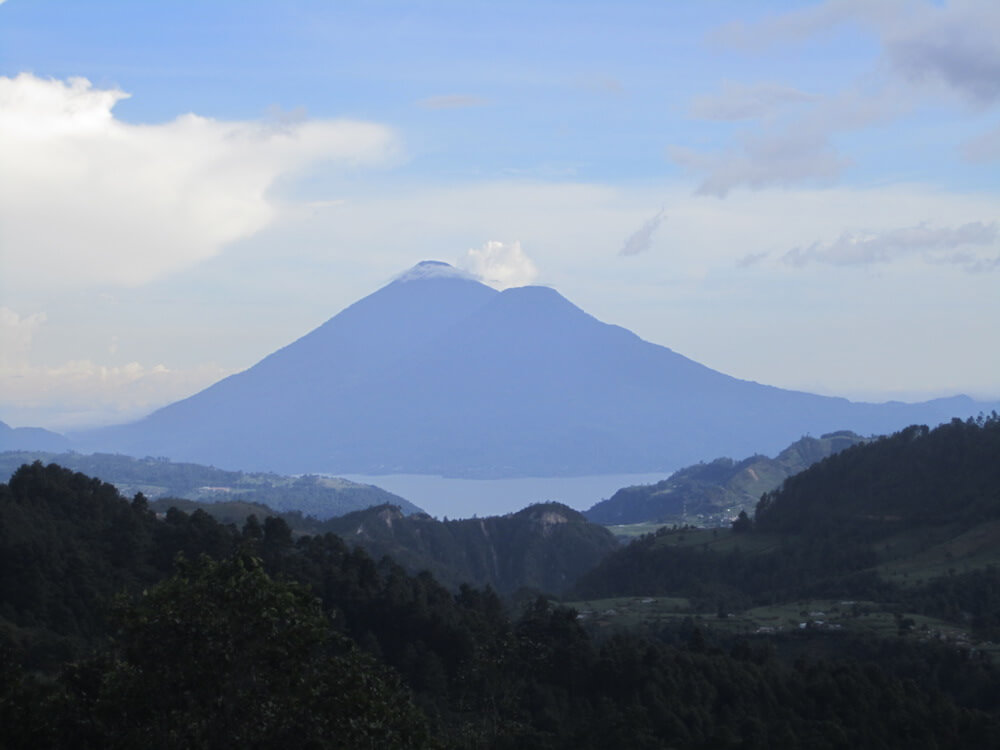 Ein Berg in Guatemala